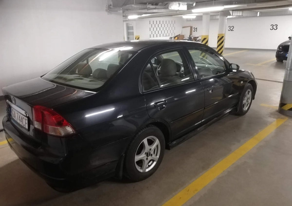 Honda Civic cena 8000 przebieg: 348000, rok produkcji 2004 z Gdynia małe 106